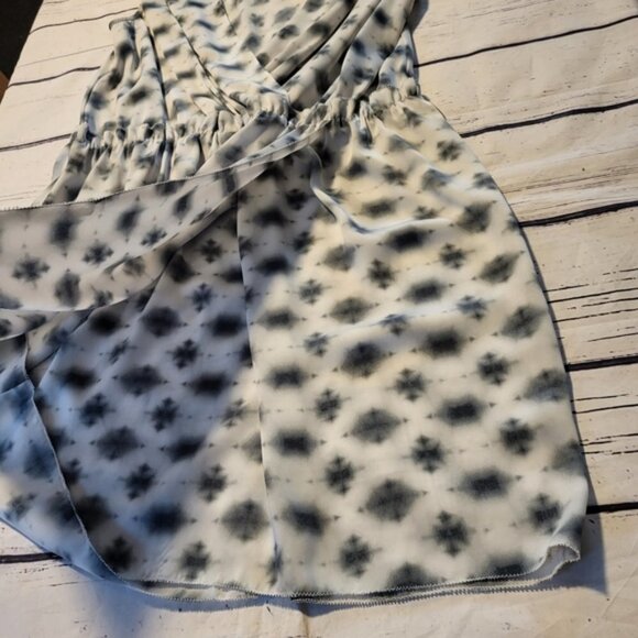 Rachel Rachel Roy White & Black Print Dress Size XL - Picture 7 of 10